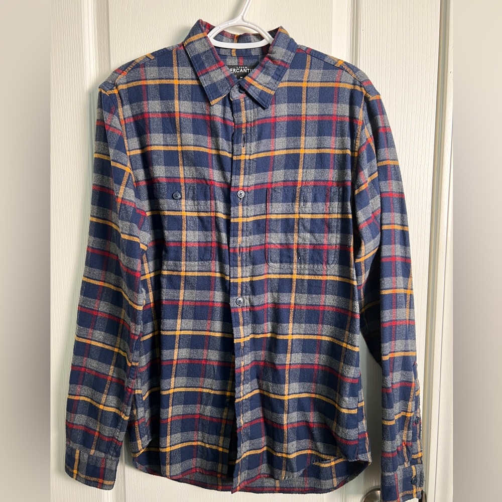 J Crew Mercantile Flannel sz Medium